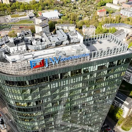 アパート Ans Hanza Tower No 628 - Swimming Pool, Sauna, Jacuzzi, Viewing Terrace シュチェチン