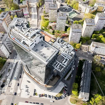 アパート Ans Hanza Tower No 628 - Swimming Pool, Sauna, Jacuzzi, Viewing Terrace *