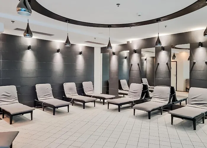 Апартаменты Ans Hanza Tower No 628 - Swimming Pool, Sauna, Jacuzzi, Viewing Terrace Щецин